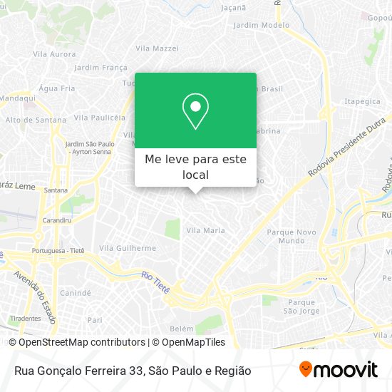 Rua Gonçalo Ferreira 33 mapa