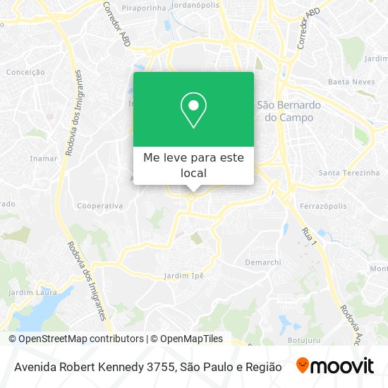 Avenida Robert Kennedy 3755 mapa