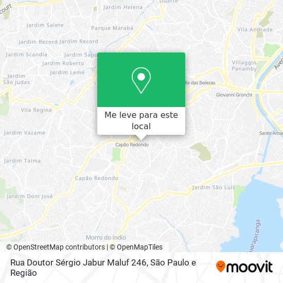 Rua Doutor Sérgio Jabur Maluf 246 mapa