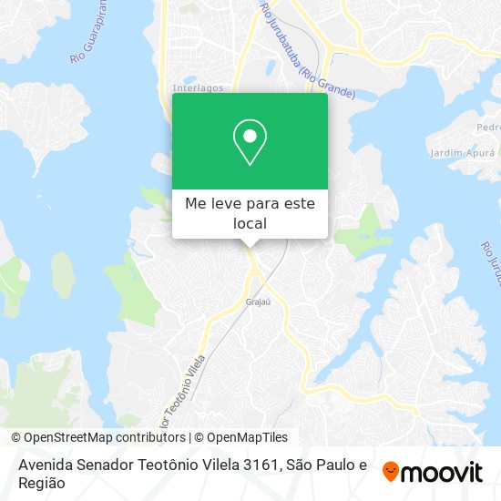 Avenida Senador Teotônio Vilela 3161 mapa