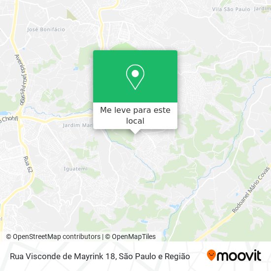 Rua Visconde de Mayrink 18 mapa