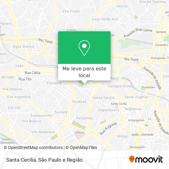 Santa Cecilia mapa
