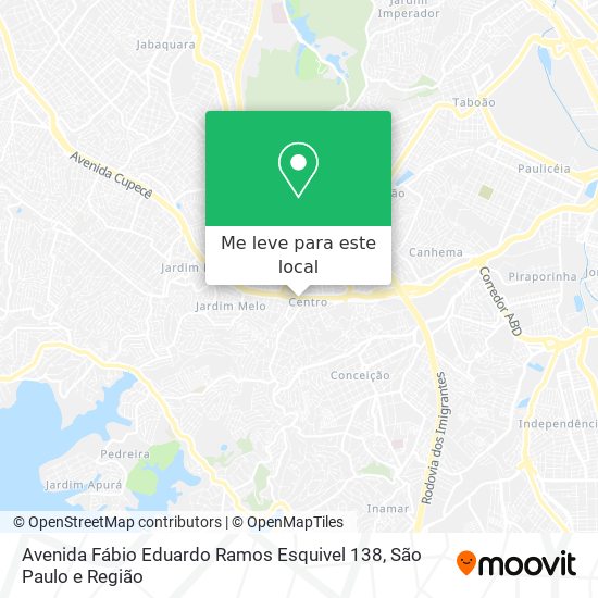 Avenida Fábio Eduardo Ramos Esquivel 138 mapa