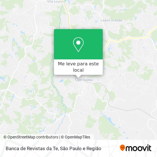 Banca de Revistas da Te mapa