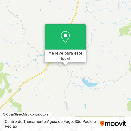 Centro de Treinamento Aguia de Fogo mapa