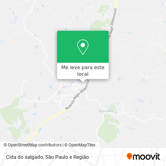 Cida do salgado mapa