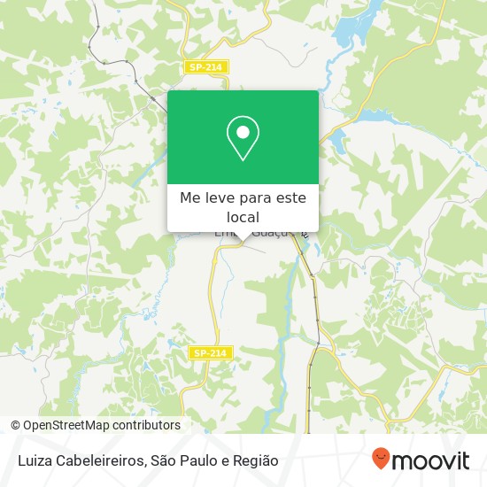 Luiza Cabeleireiros mapa