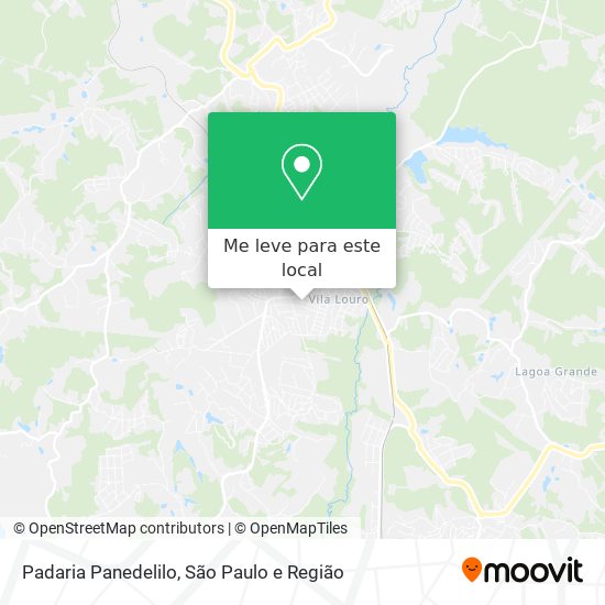 Padaria Panedelilo mapa