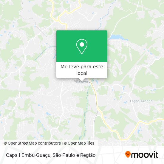 Caps I Embu-Guaçu mapa