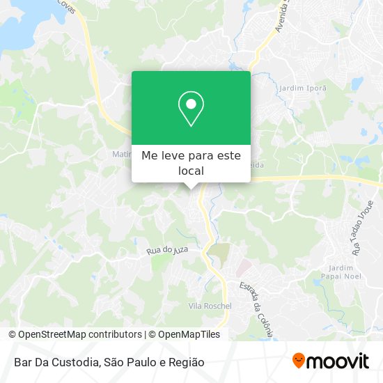 Bar Da Custodia mapa