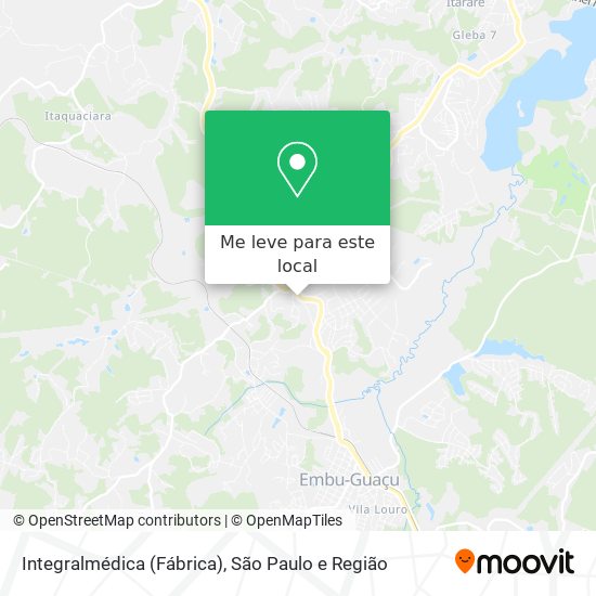 Integralmédica (Fábrica) mapa