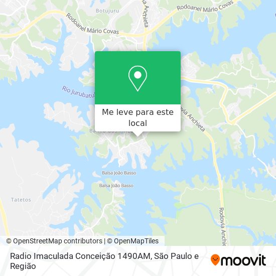 Radio Imaculada Conceição 1490AM mapa