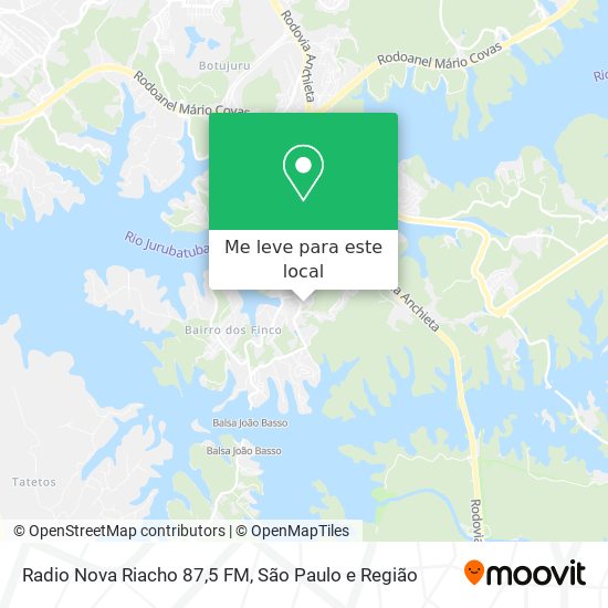 Radio Nova Riacho 87,5 FM mapa