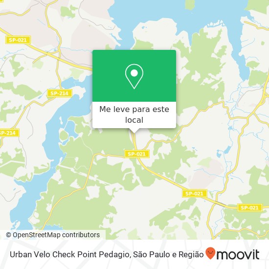 Urban Velo Check Point Pedagio mapa