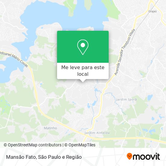 Mansão Fato mapa