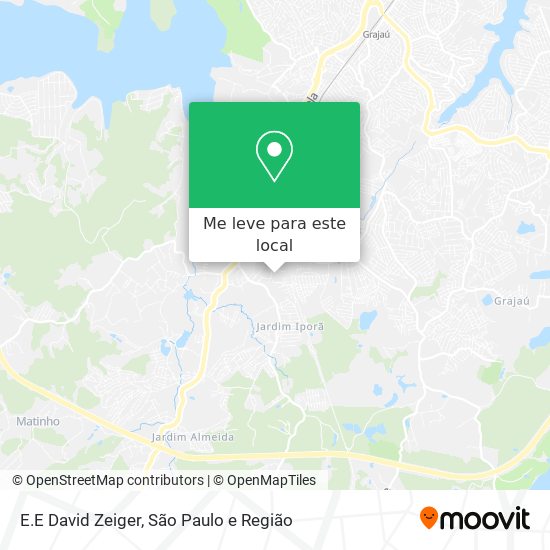E.E David Zeiger mapa