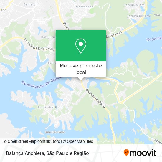 Balança Anchieta mapa