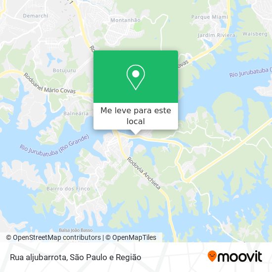Rua aljubarrota mapa