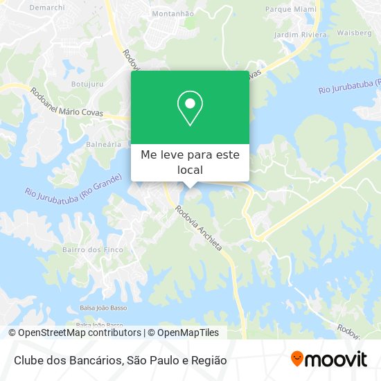Como chegar até Clube dos Bancários do Brasil em São Bernardo Do Campo de  Ônibus ou Trem?