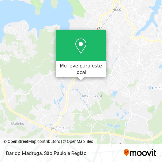 Bar do Madruga mapa
