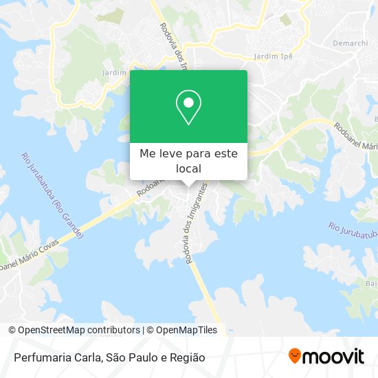 Perfumaria Carla mapa