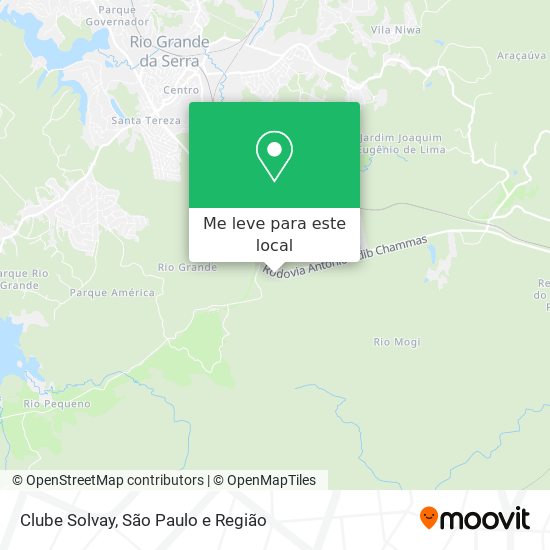 Clube Solvay mapa