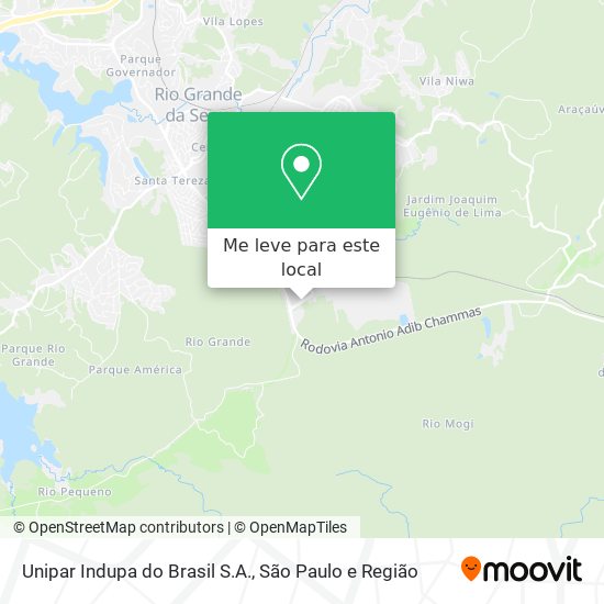 Unipar Indupa do Brasil S.A. mapa