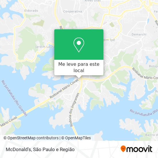 McDonald's mapa