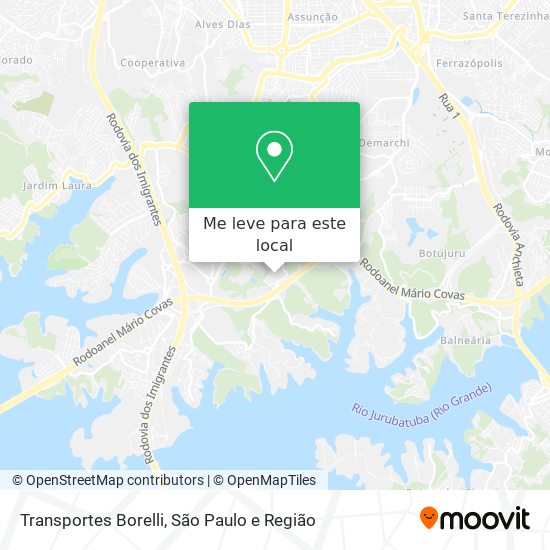 Transportes Borelli mapa