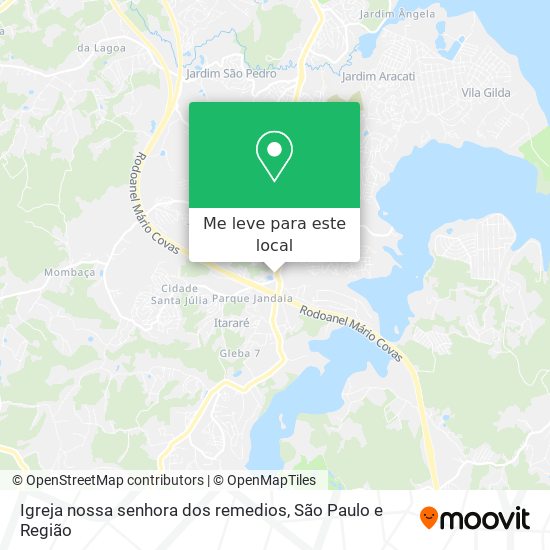 Igreja nossa senhora dos remedios mapa