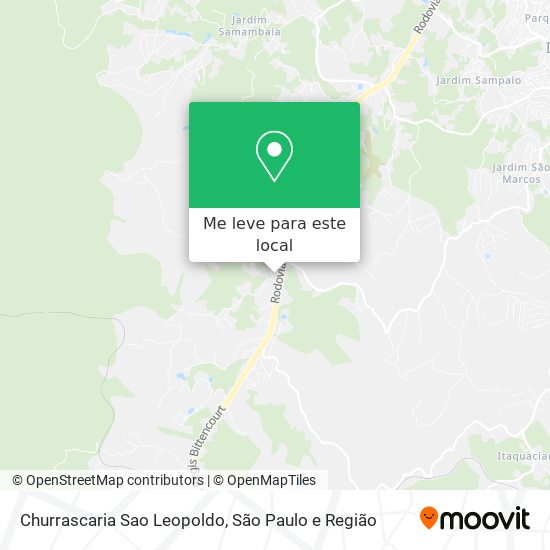 Churrascaria Sao Leopoldo mapa