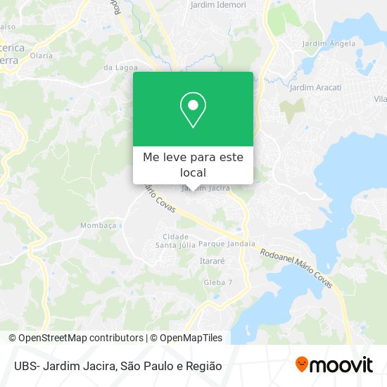 UBS- Jardim Jacira mapa