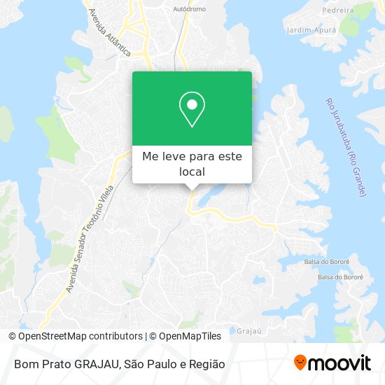 Bom Prato GRAJAU mapa