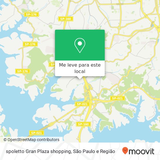 spoletto Gran Plaza shopping mapa