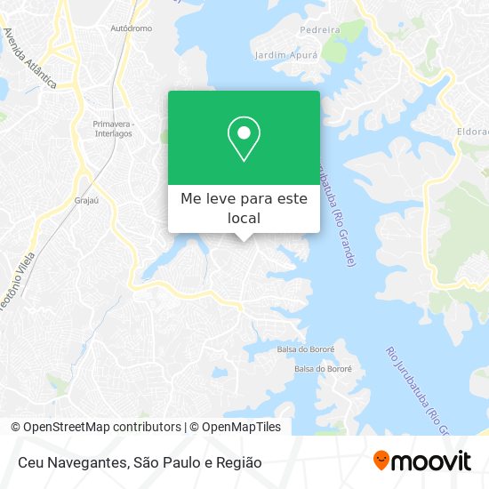 Ceu Navegantes mapa