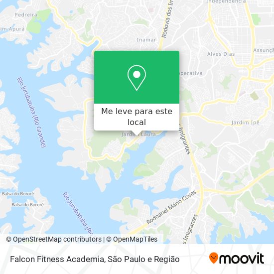 Falcon Fitness Academia mapa
