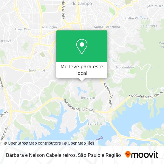 Bárbara e Nelson Cabeleireiros mapa