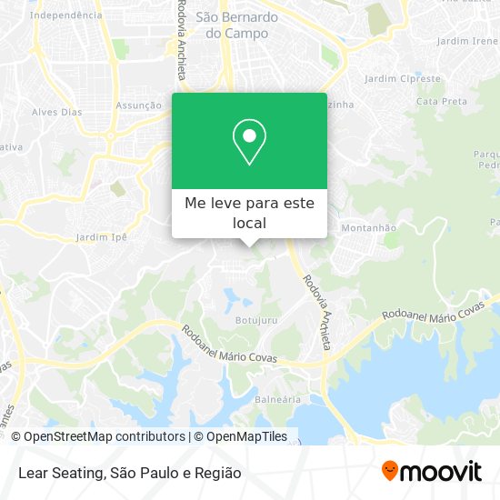 Lear Seating mapa