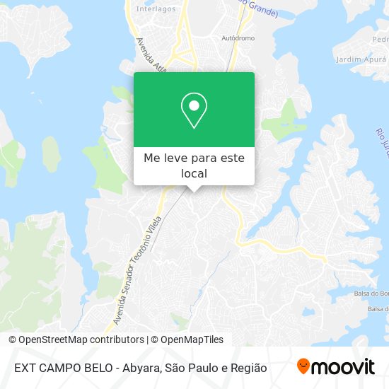 EXT CAMPO BELO - Abyara mapa