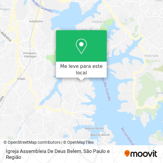 Igreja Assembleia De Deus Belem mapa