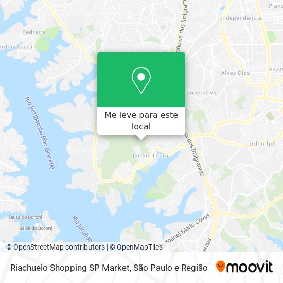 Riachuelo Shopping SP Market mapa