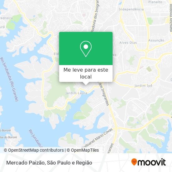 Mercado Paizão mapa