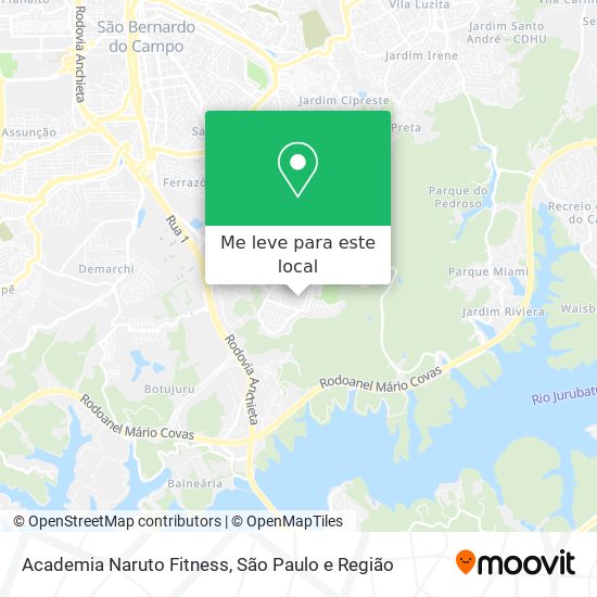 Academia Naruto Fitness mapa