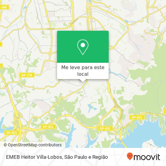 EMEB Heitor Villa-Lobos mapa