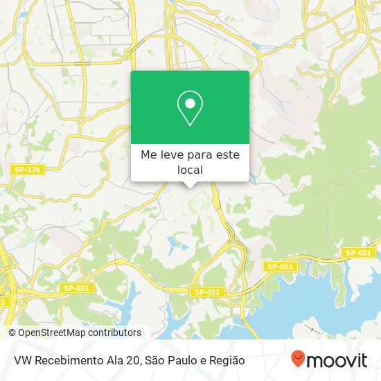 VW Recebimento Ala 20 mapa