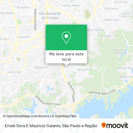 Emeb Dora E Mauricio Galante mapa