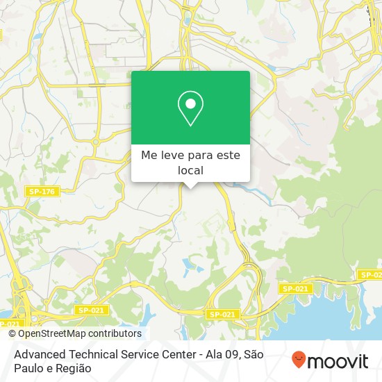 Advanced Technical Service Center - Ala 09 mapa