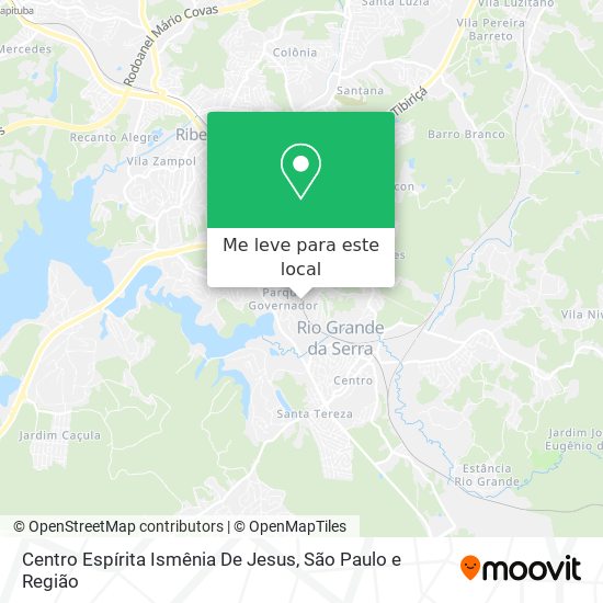 Centro Espírita Ismênia De Jesus mapa