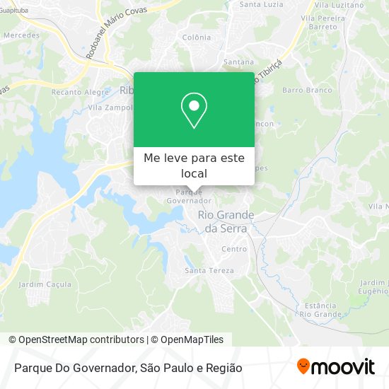 Parque Do Governador mapa