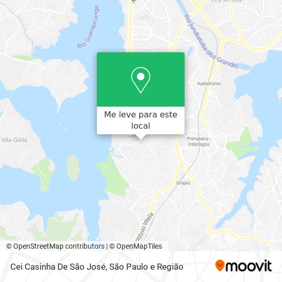 Cei Casinha De São José mapa